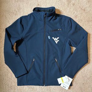 Spyder Men's Softshell Full Zip jacket WV West Virginia University size Medium